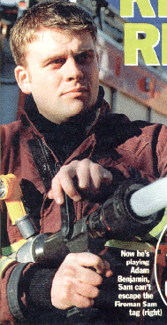 Adam Benjamin, joined bluewatch in 2001 as the temporary crew commander, later found out that his aunt was actually his mum!!